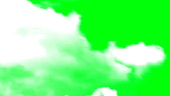 云绿屏背景