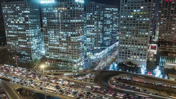 MSHAPAN北京中央商务区及夜间交通