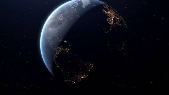行星地球来自太空欧盟欧洲和美国