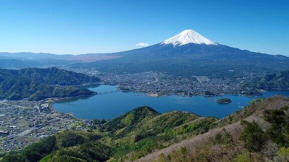 富士山和川口湖