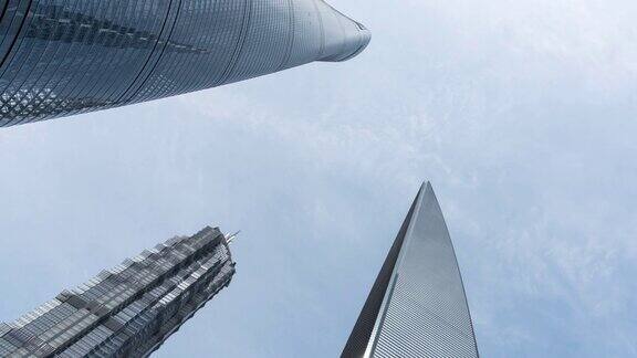 TimeLapseShanghaiSkyline上海中国