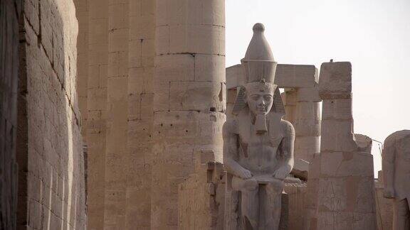 雕像卡纳克卢克索埃及