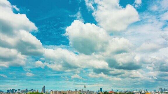 清晰的蓝天与Cloudscape