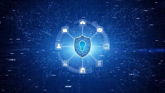 盾图标安全全球网络网络安全和信息网络保护未来技术网络为企业和互联网营销