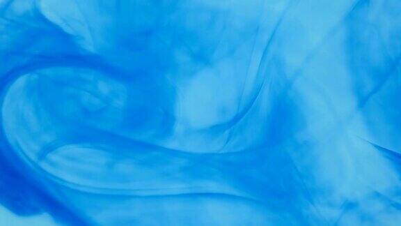 抽象蓝色液体背景
