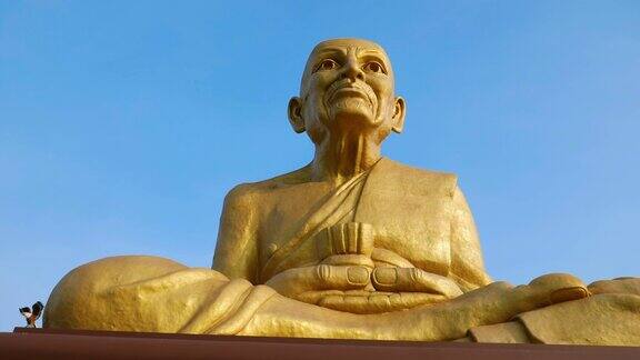 泰国最大的金佛雕像