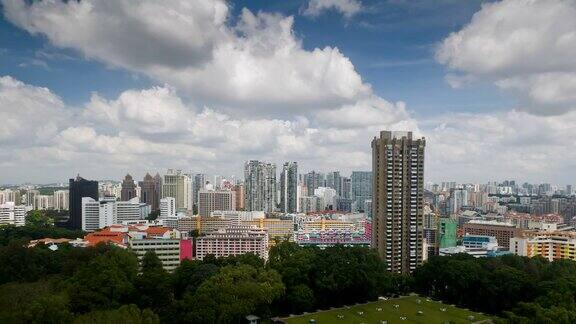 新加坡的城市风景