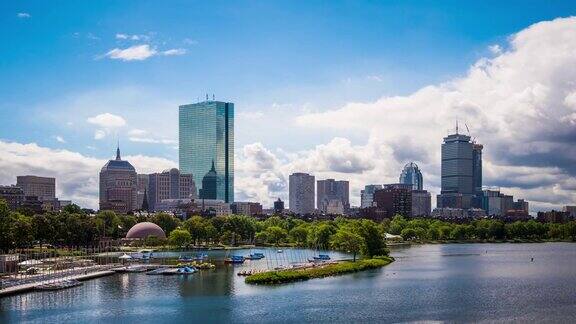 波士顿在一个晴朗的日子波士顿美国