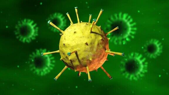 电子显微镜下的病毒和细菌病毒性传染病