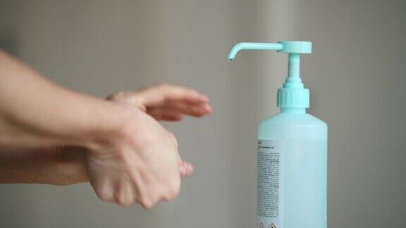 洗手液用于手部卫生