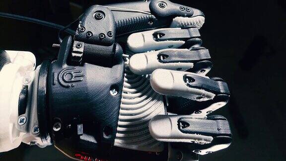 机械手移动手指人工智能