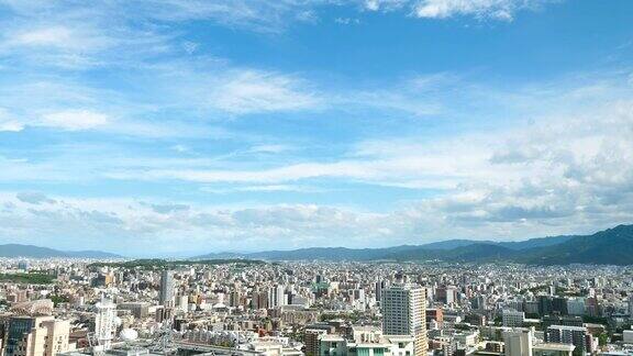 日本福冈市的风景