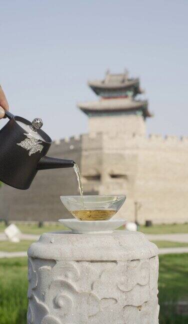 中国茶艺倒茶