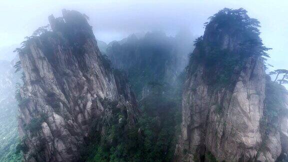 黄山的时光流逝