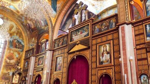沙姆沙伊赫科普特东正教教堂的壁画