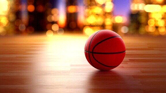篮球球旋转