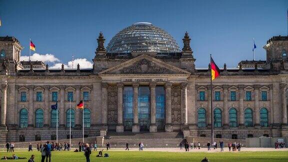 德国柏林的国会大厦