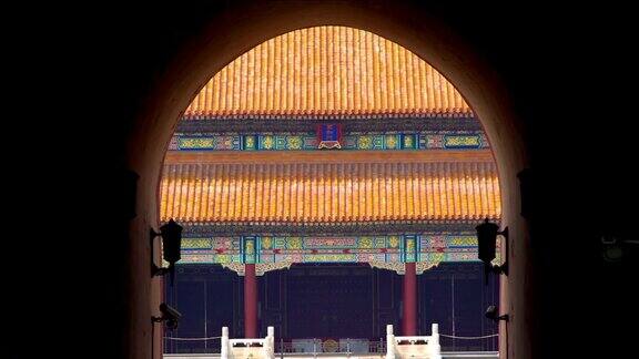 北京紫禁城宫殿