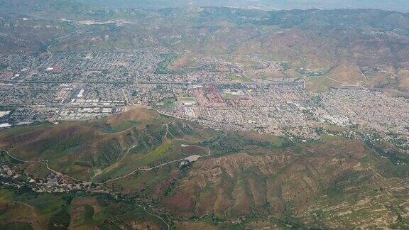 飞过西米谷加州春天的青山