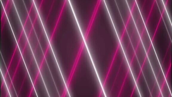 紫红色-黑色上的白色霓虹灯闪烁的墙壁VJ舞台4K遮光罩闪烁的灯闪光俱乐部手电筒迪斯科灯动画光束灯泡卤素头灯灯夜总会关闭循环动画