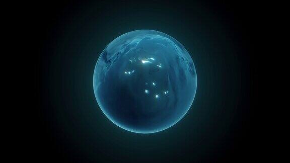 抽象水球三维形状