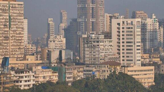 印度孟买的摩天大楼