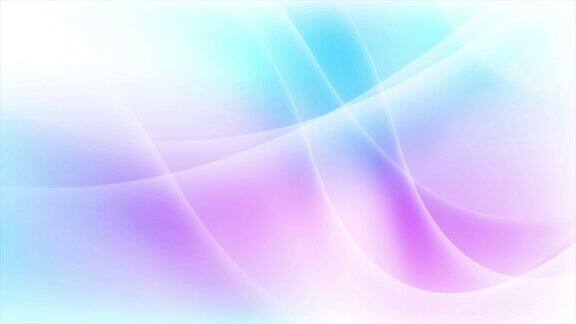 抽象蓝紫流动波视频动画