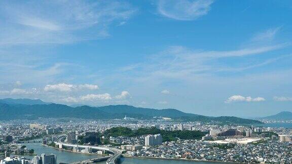 日本福冈市的一段时间