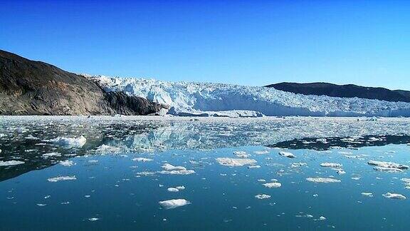 气候变化导致冰川融化