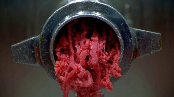 绞肉机是回收的肉