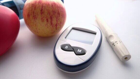 白底糖尿病血糖测量试剂盒