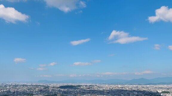 日本福冈市的风景