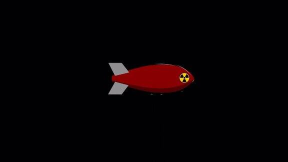 原子弹图标阿尔法频道全高清动画