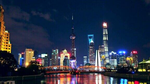 上海浦东之夜上海浦东是中国最繁华的金融区中国