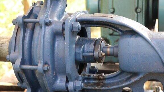 离心水泵用于农业用水由柴油发动机驱动