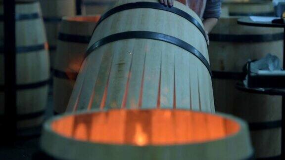 生产酒桶-波尔多葡萄园