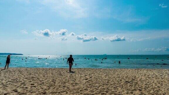 泰国罗勇的赛岗海滩