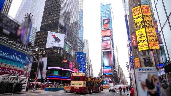4K时光流逝:纽约时代广场