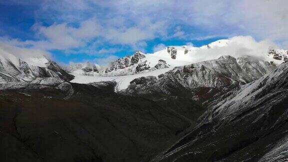 RT西藏高原冈石卡雪山