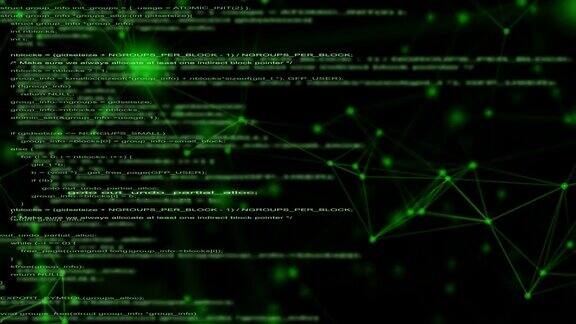 计算机编程代码和丛可循环绿色
