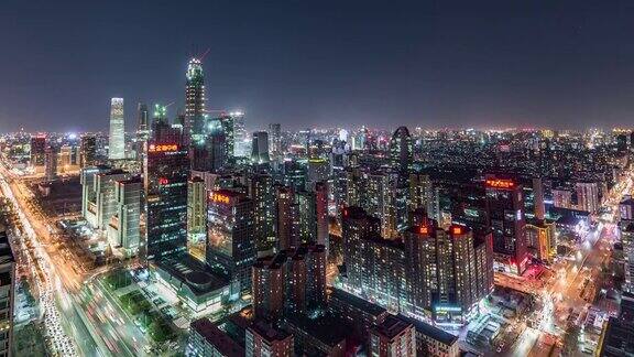 鸟瞰图北京CBD区域北京中国