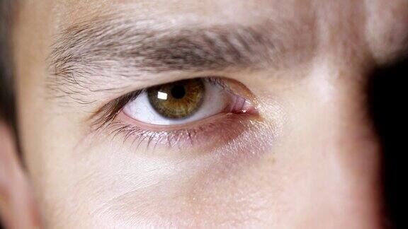 虹膜瞳孔收缩的慢动作