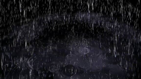 超现实的雨动画