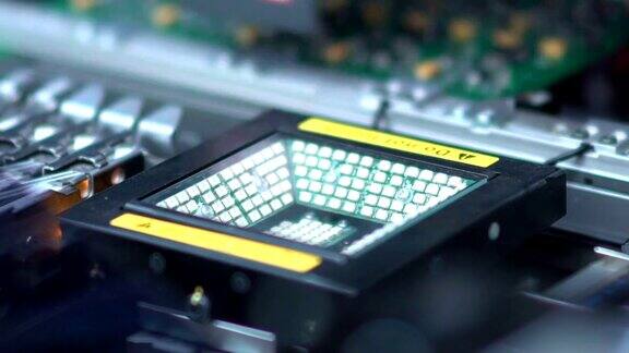 印刷电路板的生产电子芯片制造