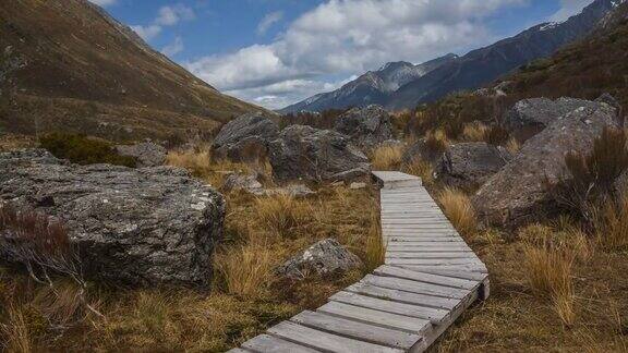 新西兰的徒步旅行路线