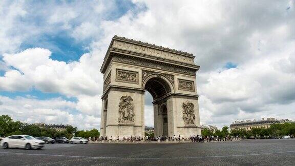 时间流逝:巴黎凯旋门