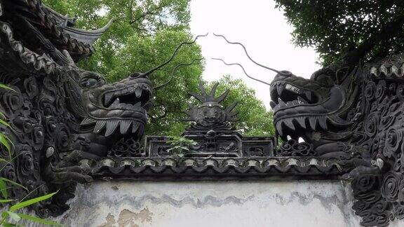 中国上海豫园艺术品装饰