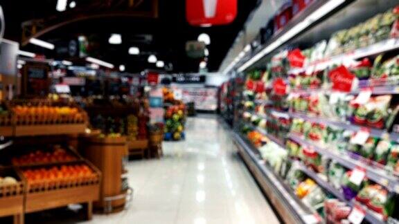 秘鲁散焦超市产品货架
