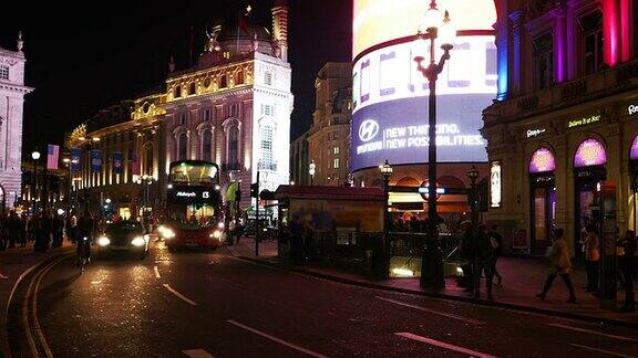 伦敦皮卡迪利广场之夜(4K超高清到高清)