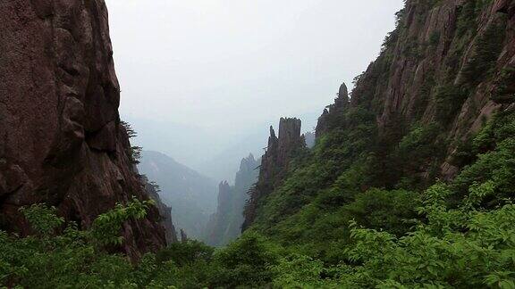 黄山的岩石黄山中国